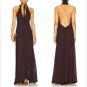 Casona La Apanada Dress in Chocolate